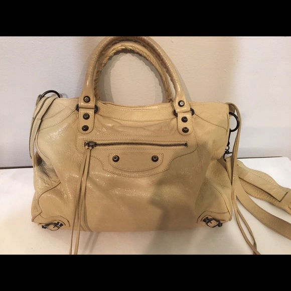 Balenciaga large cross body beige - Picture 1 of 8